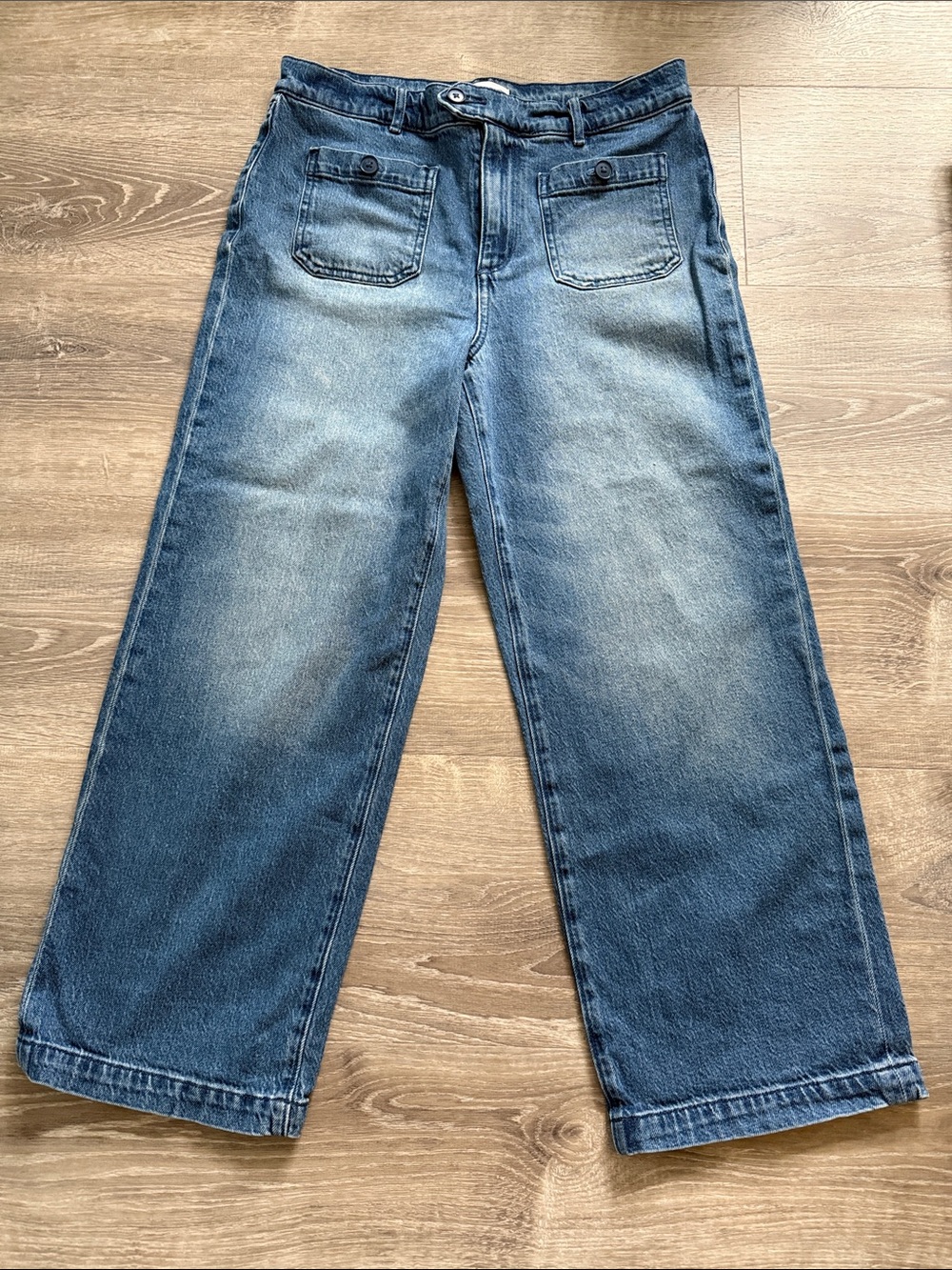 LOFT wideleg jeans